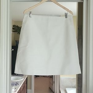 NWT Ann Taylor white skirt